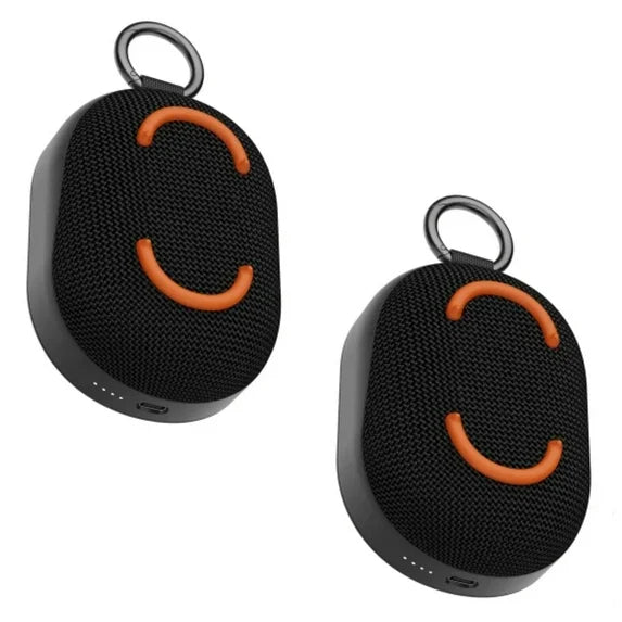 Skullcandy Kilo Wireless Bluetooth Speaker with Case Bundle, 2 Pack