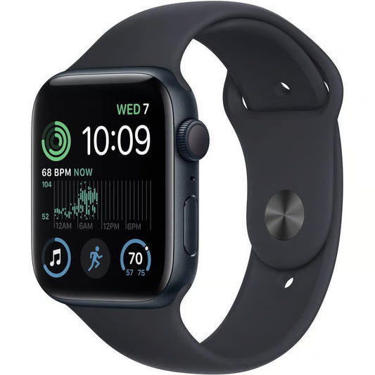 Apple Watch SE Series 2 (2022) - Excellent - GPS + Cellular - 40mm - Aluminum - Sport band -  Midnight