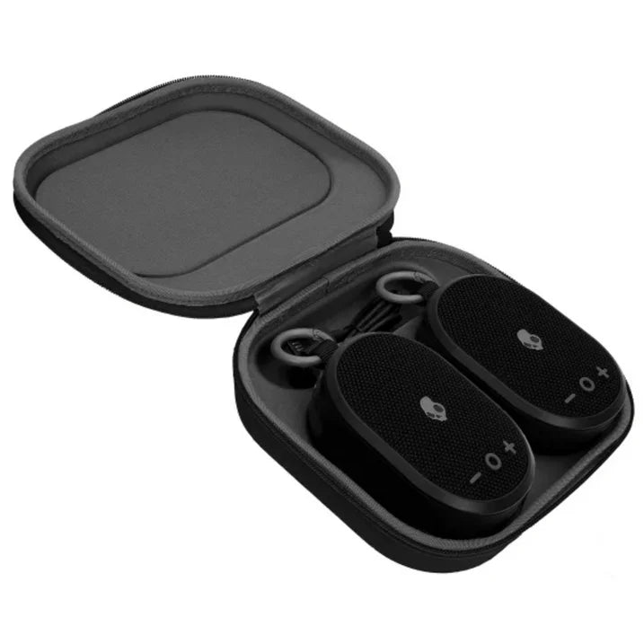Skullcandy Kilo Wireless Bluetooth Speaker with Case Bundle, 2 Pack